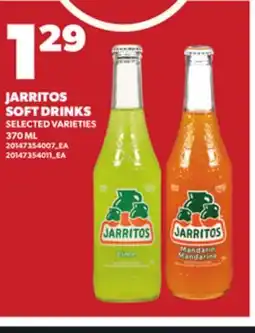 Loblaws JARRITOS SOFT DRINKS, 370 ML offer