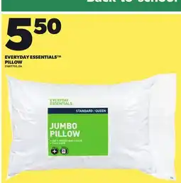 Loblaws EVERYDAY ESSENTIALS PILLOW offer
