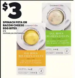 Loblaws SPINACH FETA OR BACON CHEESE, 2'S offer