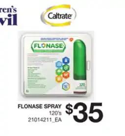 Loblaws FLONASE SPRAY, 120's offer