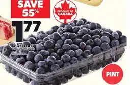 Loblaws BLUEBERRIES offer