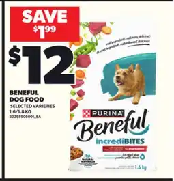 Loblaws BENEFUL DOG FOOD, 1.6/1.8 KG offer