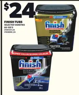 Loblaws FINISH TUBS, 60-105'S offer