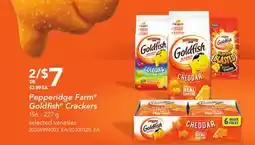 Loblaws PEPPERIDGE FARM GOLDFISH CRACKERS , 156 - 227 g offer