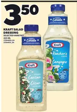 Loblaws KRAFT SALAD DRESSING, 425 ML offer