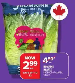 Metro ROMAINE HEARTS offer