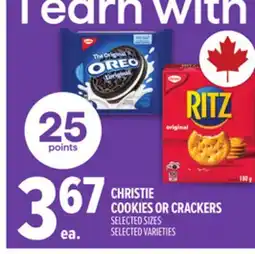 Metro CHRISTIE COOKIES OR CRACKERS offer