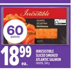 Metro IRRESISTIBLE SLICED SMOKED ATLANTIC SALMON offer