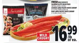 Metro FRESH WILD SOCKEYE SALMON FILLETS VALUE PACK offer