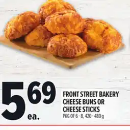 Metro FRONT STREET BAKERY CHEESE BUNS OR CHEESE STICKS offer