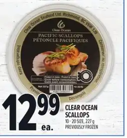 Metro CLEAR OCEAN SCALLOPS offer