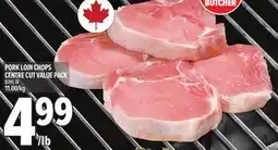 Metro PORK LOIN CHOPS CENTRE CUT VALUE PACK offer