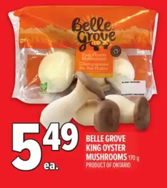 Metro BELLE GROVE KING OYSTER MUSHROOMS offer
