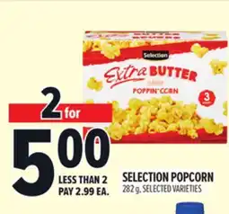 Metro SELECTION POPCORN offer