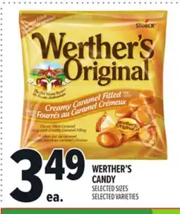 Metro WERTHER'S CANDY offer