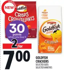 Metro GOLDFISH CRACKERS offer