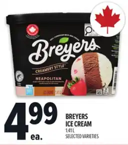Metro BREYERS ICE CREAM offer