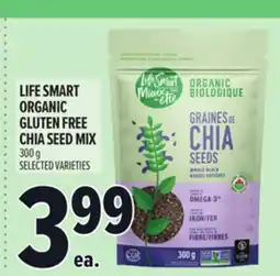 Metro LIFE SMART ORGANIC GLUTEN FREE CHIA SEED MIX offer