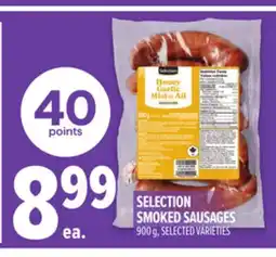 Metro SELECTION SMOKED SAUSAGES offer