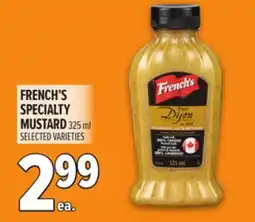 Metro FRENCH'S SPECIALTY MUSTARD offer