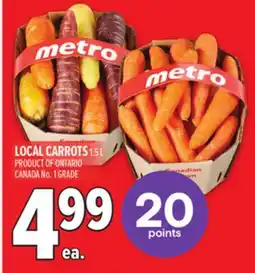 Metro LOCAL CARROTS offer