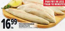 Metro FRESH MEDITERRANEAN SEA BASS FILLETS offer