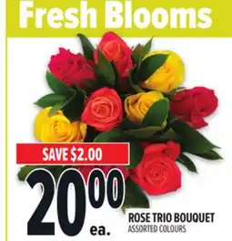 Metro ROSE TRIO BOUQUET offer