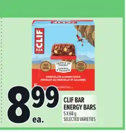 Metro CLIF BAR ENERGY BARS offer