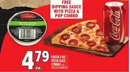 Metro FRESH 2 GO PIZZA SLICE COMBO offer