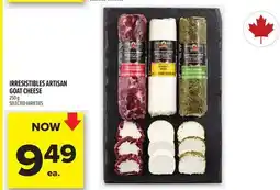 Metro IRRESISTIBLES ARTISAN GOAT CHEESE offer