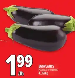 Metro EGGPLANTS offer