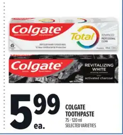 Metro COLGATE TOOTHPASTE offer