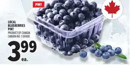 Metro LOCAL BLUEBERRIES PINT offer
