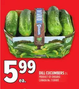 Metro DILL CUCUMBERS offer