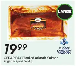 Sobeys CEDAR BAY Planked Atlantic Salmon offer