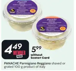 Sobeys PANACHE Parmigiano Reggiano offer
