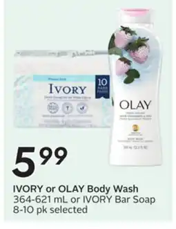Sobeys IVORY or OLAY Body Wash offer