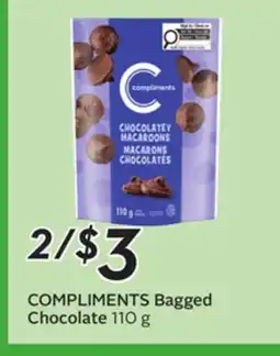 Sobeys COMPLIMENTS Bagged Chocolate offer