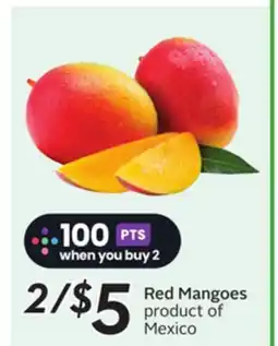 Sobeys Red Mangoes offer