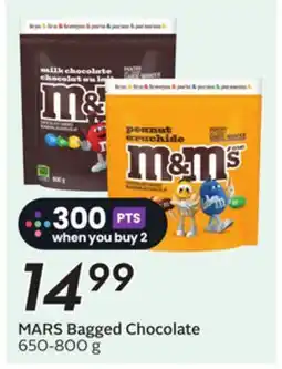 Sobeys MARS Bagged Chocolate offer