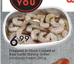 Sobeys Prepared In-Store Cooked or Raw Garlic Shrimp Griller offer