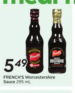 Sobeys FRENCH'S Worcestershire Sauce offer