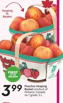Sobeys Peaches offer