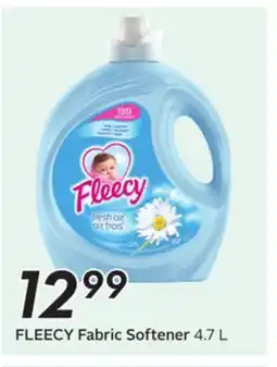 Sobeys FLEECY Fabric Softener offer