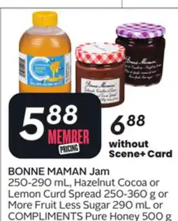 Sobeys BONNE MAMAN Jam offer