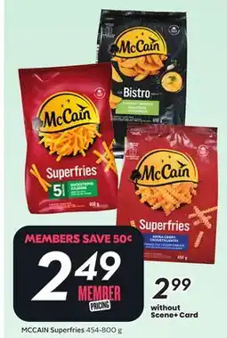 Sobeys MCCAIN Superfries offer