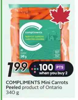 Sobeys COMPLIMENTS Mini Carrots offer