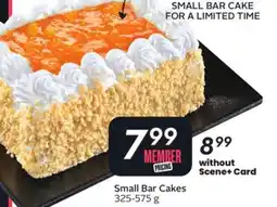 Sobeys Small Bar Cakes offer