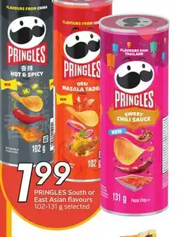 Sobeys PRINGLES South or East Asian flavours offer