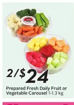 Sobeys Prepared Fresh Daily Fruit or Vegetable Carousel offer